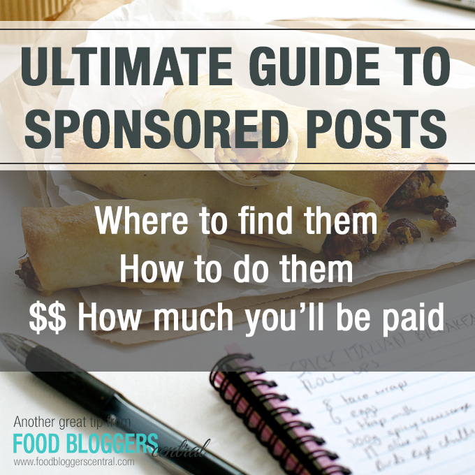 Sponsored posts for bloggers! Learn where they are, how to apply, what to expect, and how much you'll make.